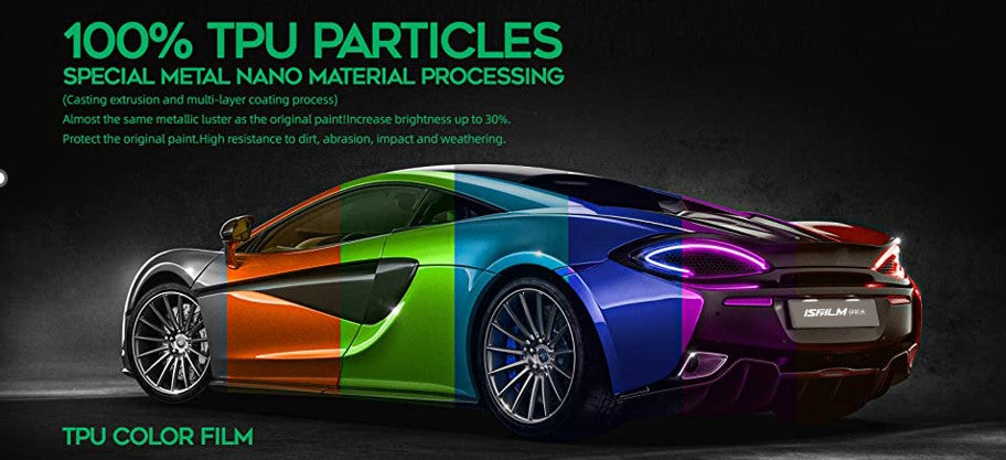 Black Paint Protection Film - Per Metre