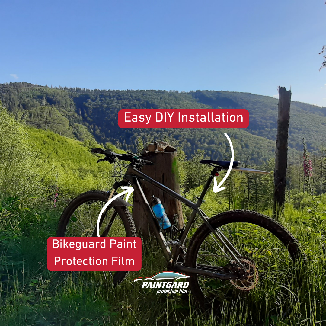 BIKEGARD Protection Film Universal Downtube & Crossbar Kit