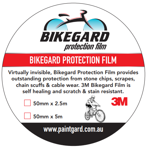 3M Bikegard Paint Protection Film Roll 50mm x 5mtrs