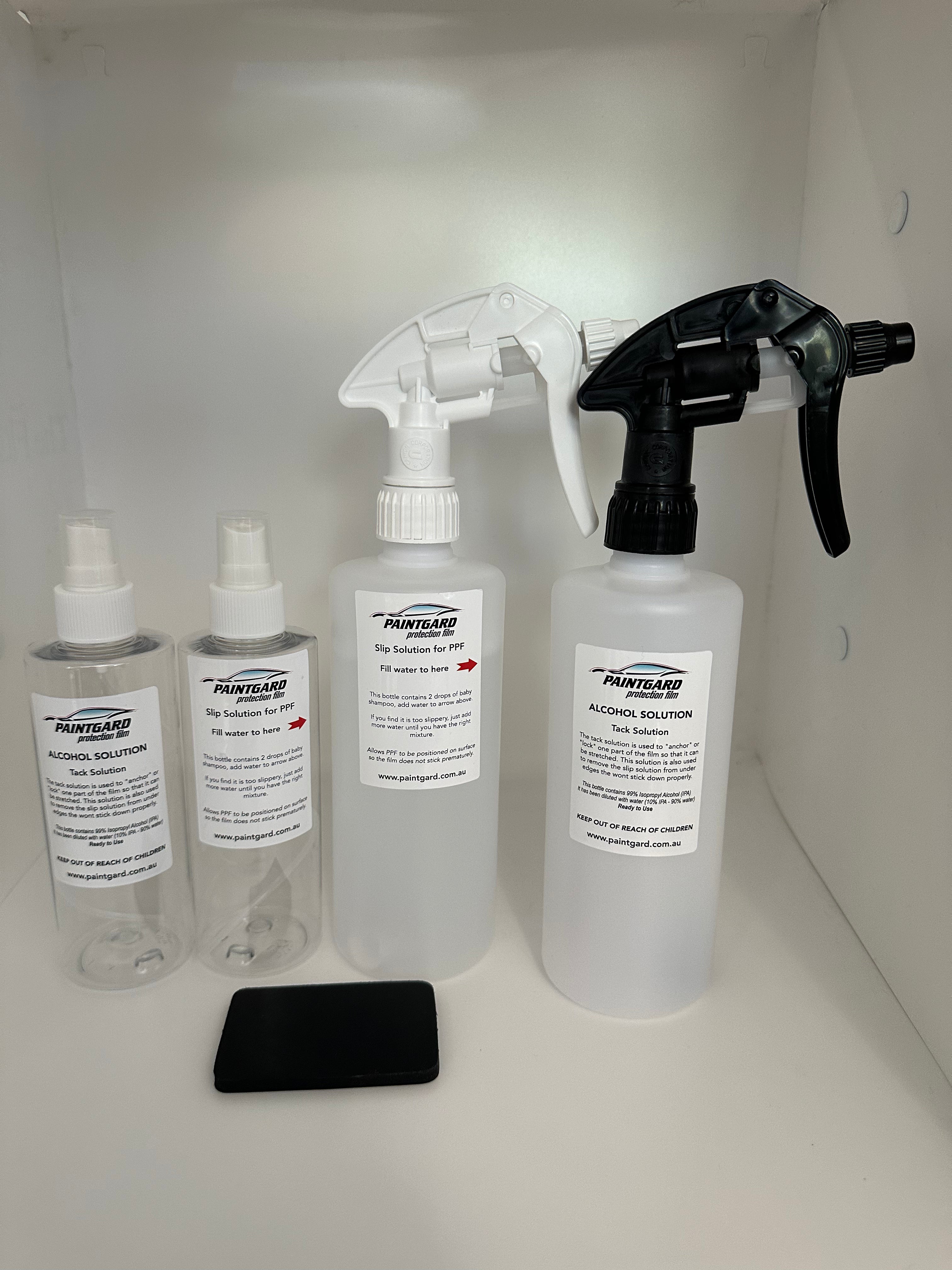 Paint protection film Solutions & Accessories Kit 1