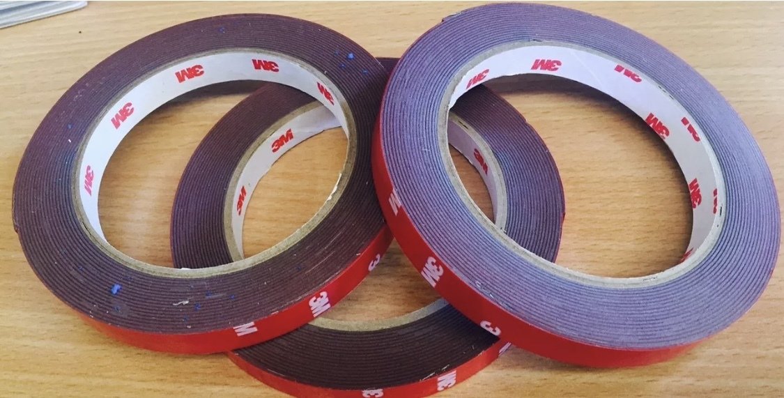 3M VHB Double Sided Tape 12mm x 3mtrs